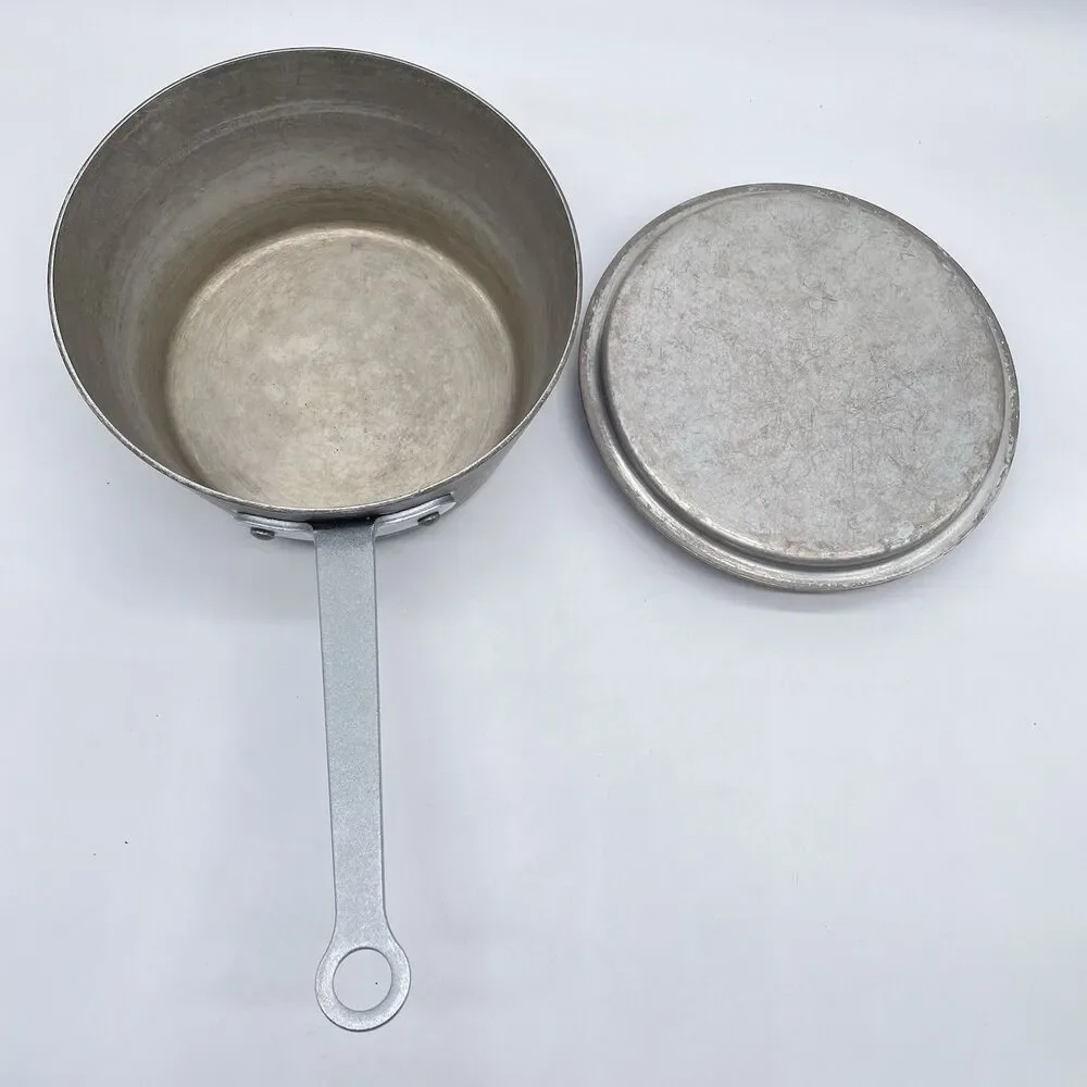 Vollrath 67303 3.75 Qt Aluminum Sauce Pan w/ 67313 Lid NSF Made in USA